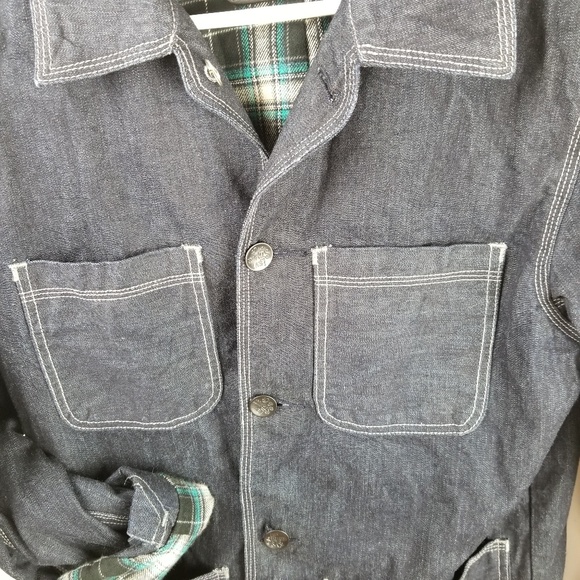 Levi's Long Jean Jacket Small 107 - Picture 4 of 8